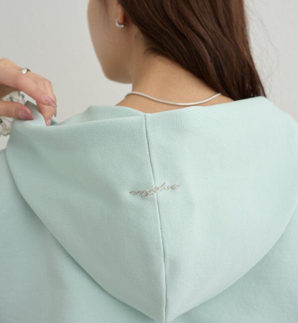  「ラインストーンフーディーニット」|パーカー|