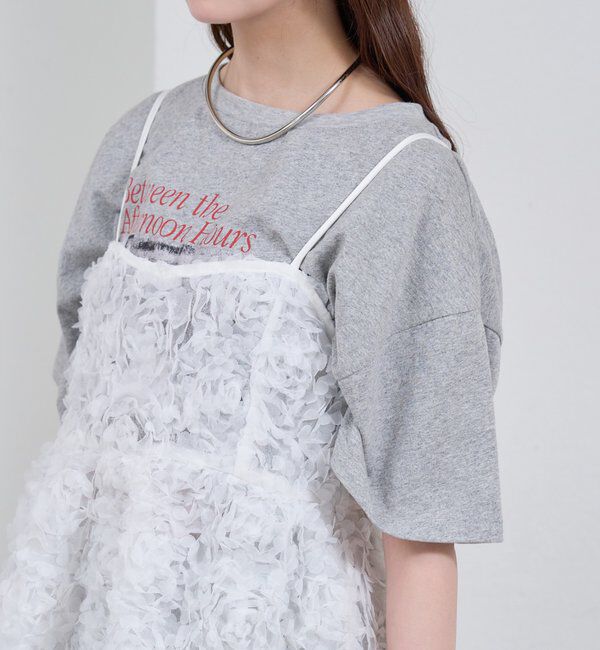  「フラワーチュールキャミチュニック」|シャツ・ブラウス|