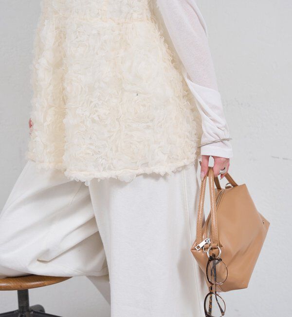  「フラワーチュールキャミチュニック」|シャツ・ブラウス|