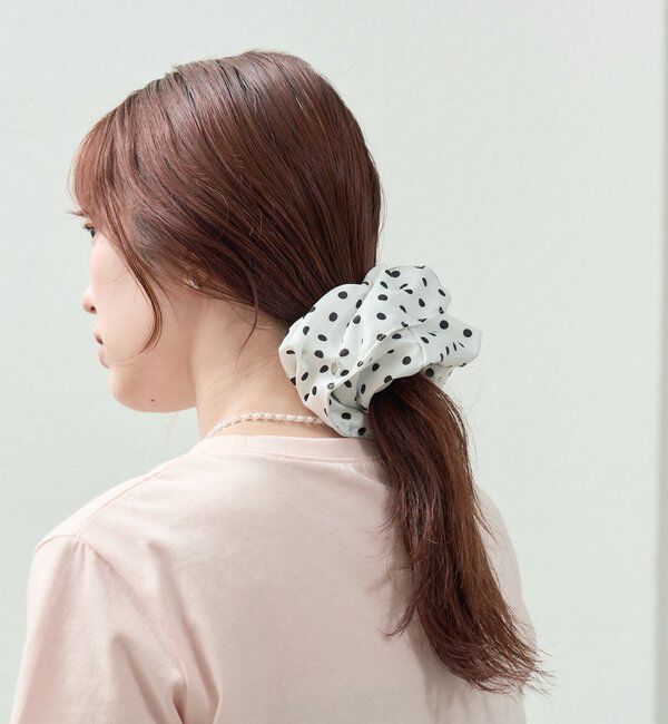  「チャーム付きBIGドットシュシュ」|その他|