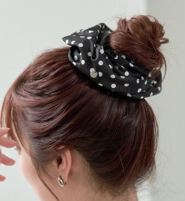  「チャーム付きBIGドットシュシュ」|その他|