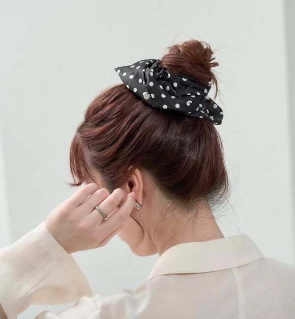  「チャーム付きBIGドットシュシュ」|その他|