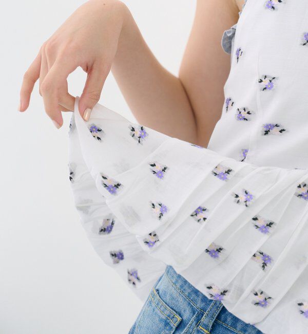  「フラワーホルターブラウス」|シャツ・ブラウス|