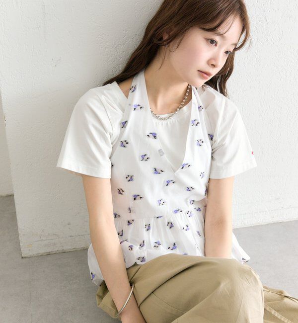  「フラワーホルターブラウス」|シャツ・ブラウス|