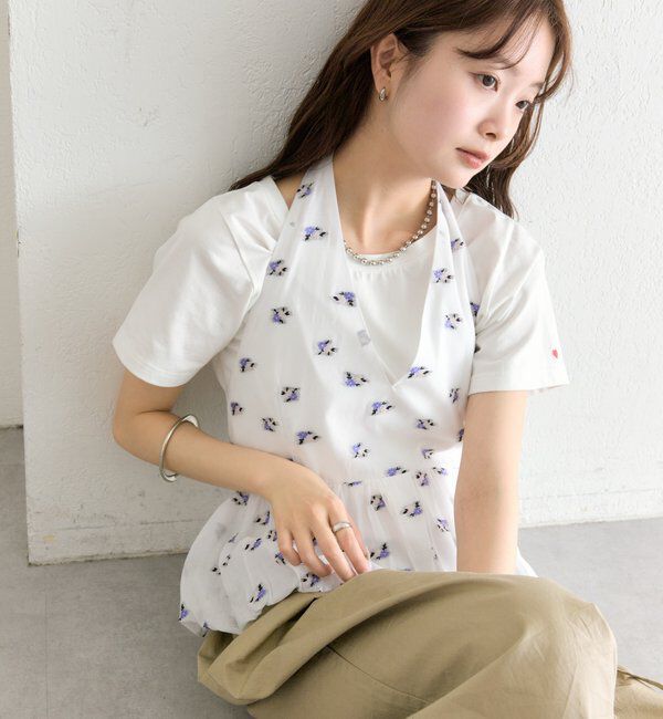 「フラワーホルターブラウス」|シャツ・ブラウス|