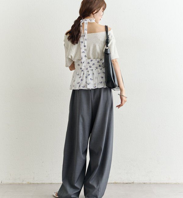  「フラワーホルターブラウス」|シャツ・ブラウス|