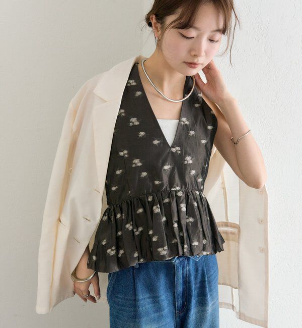  「フラワーホルターブラウス」|シャツ・ブラウス|