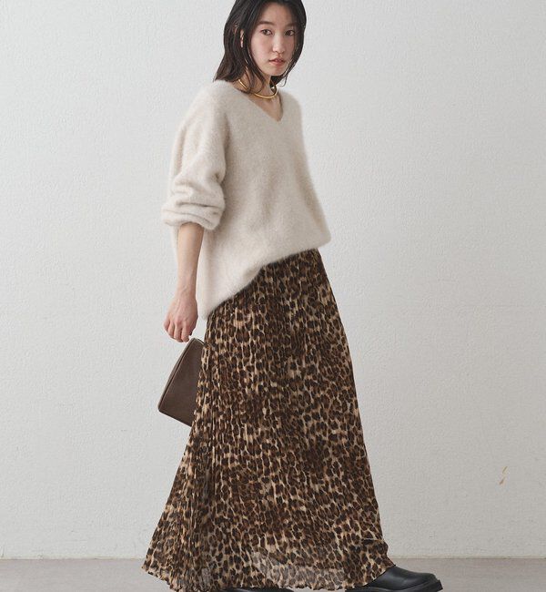  「FURカシミヤVニット」|ニット・セーター|