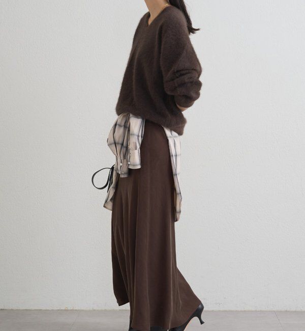  「FURカシミヤVニット」|ニット・セーター|