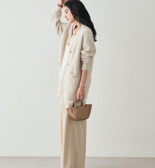  「FURカシミヤニットカーデ」|ニット・セーター|