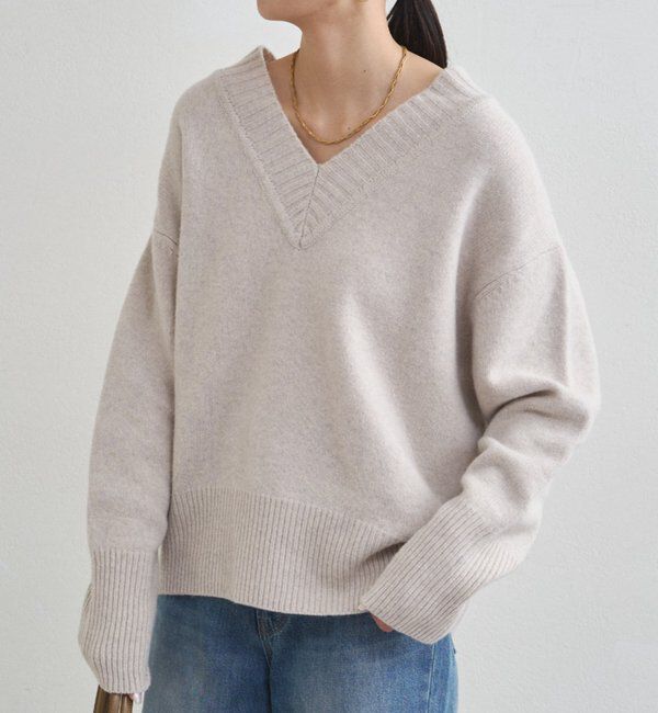  「ウール100Vニット」|ニット・セーター|
