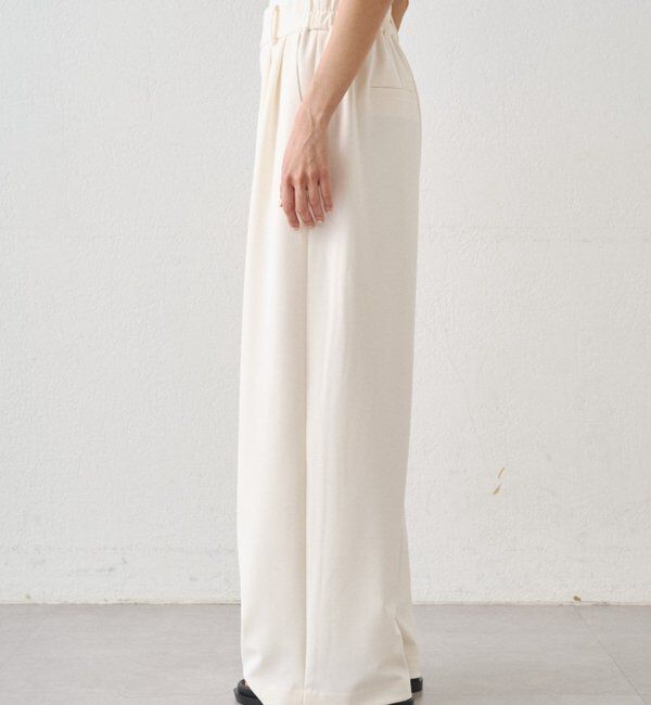  「【＠ld_risaコラボ】ジャージータックワイドパンツ」|チノ|