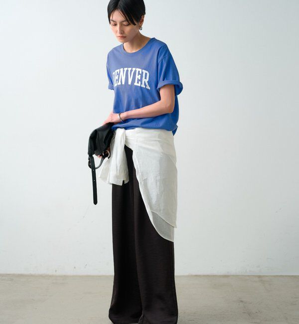  「カラーロゴTシャツ」|Tシャツ・カットソー|