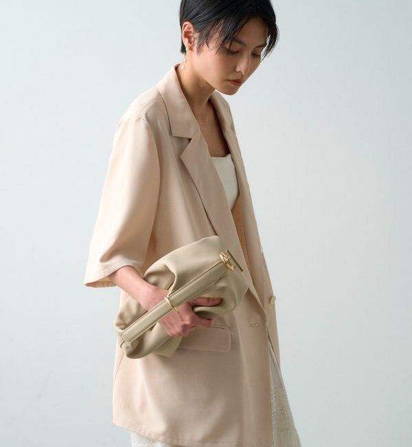  「ハーフスリーブジャケット」|テーラードジャケット|