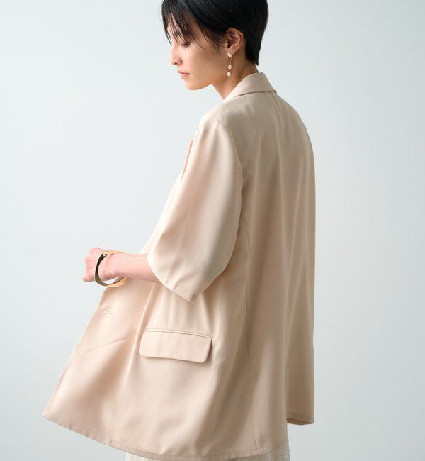  「ハーフスリーブジャケット」|テーラードジャケット|