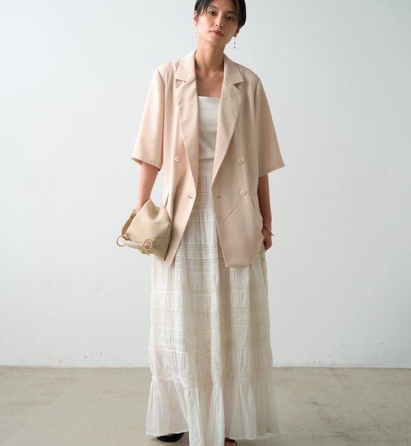  「ハーフスリーブジャケット」|テーラードジャケット|