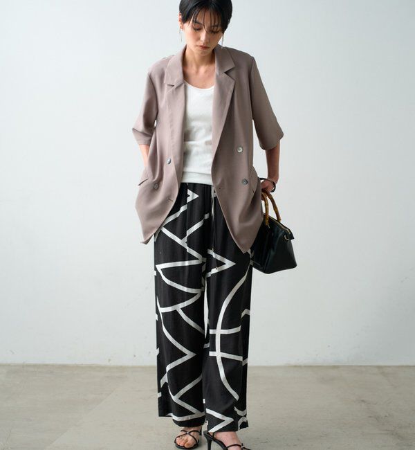  「ハーフスリーブジャケット」|テーラードジャケット|