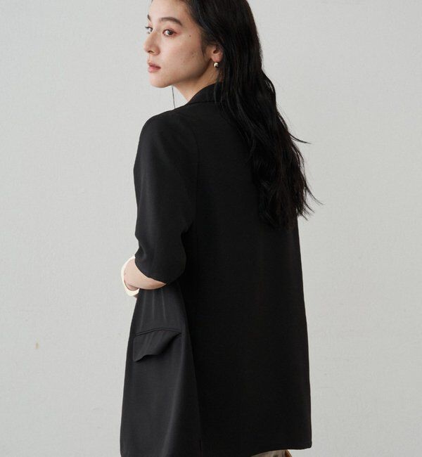  「ハーフスリーブジャケット」|テーラードジャケット|