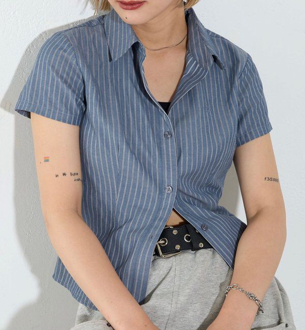  「【新色追加】アソートコンパクトダーツシャツ」|シャツ・ブラウス|