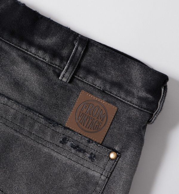  「FromVintage 落書きダックダブルニーパンツ」|チノ|