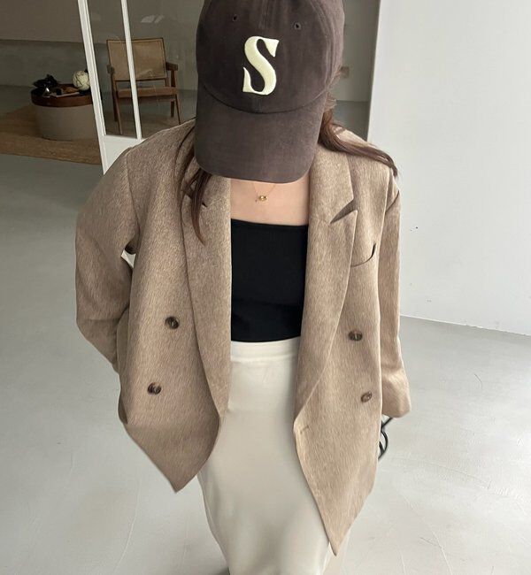  「【CAPRICIEUX LE'MAGE&times;nanacoコラボ】ツイードジャケット」|テーラードジャケット|