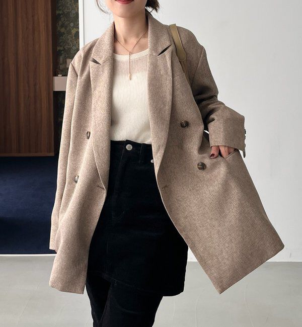  「【CAPRICIEUX LE'MAGE&times;nanacoコラボ】ツイードジャケット」|テーラードジャケット|