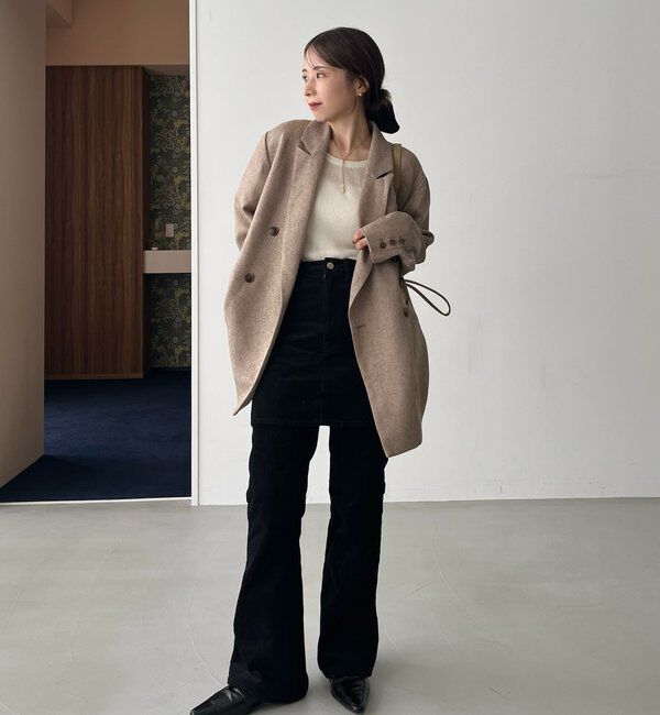  「【CAPRICIEUX LE'MAGE&times;nanacoコラボ】ツイードジャケット」|テーラードジャケット|