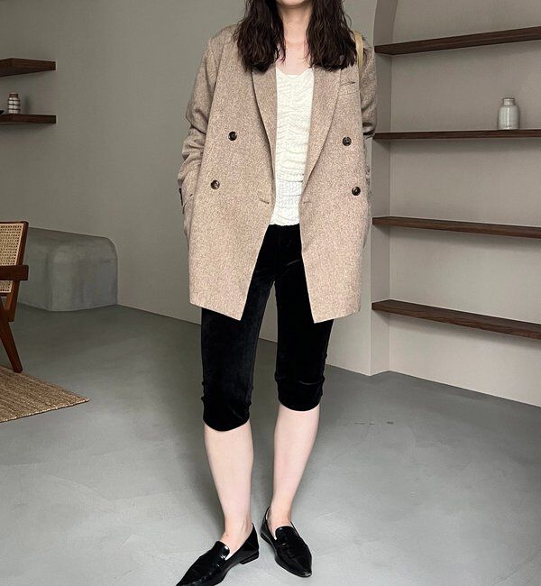  「【CAPRICIEUX LE'MAGE&times;nanacoコラボ】ツイードジャケット」|テーラードジャケット|