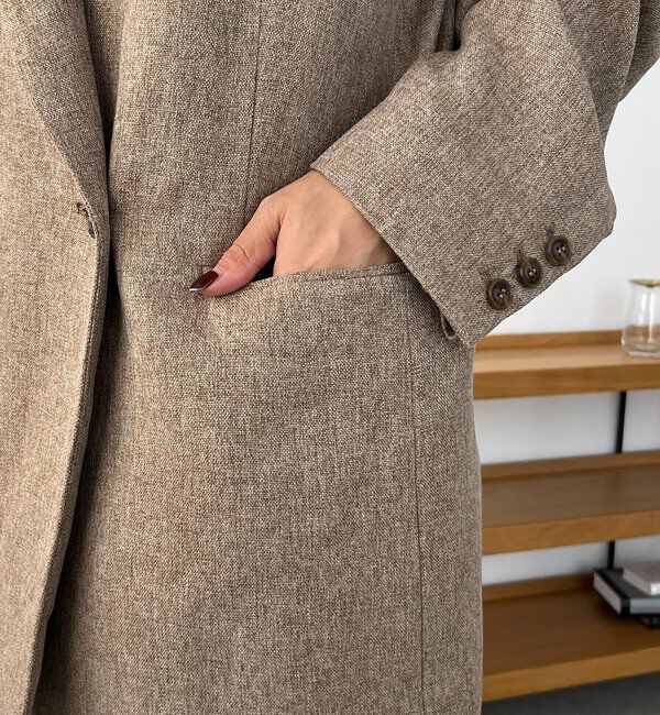  「【CAPRICIEUX LE'MAGE&times;nanacoコラボ】ツイードジャケット」|テーラードジャケット|