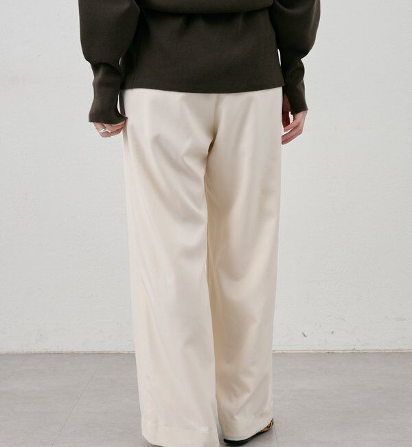  「ダブルタックワイドパンツ」|チノ|