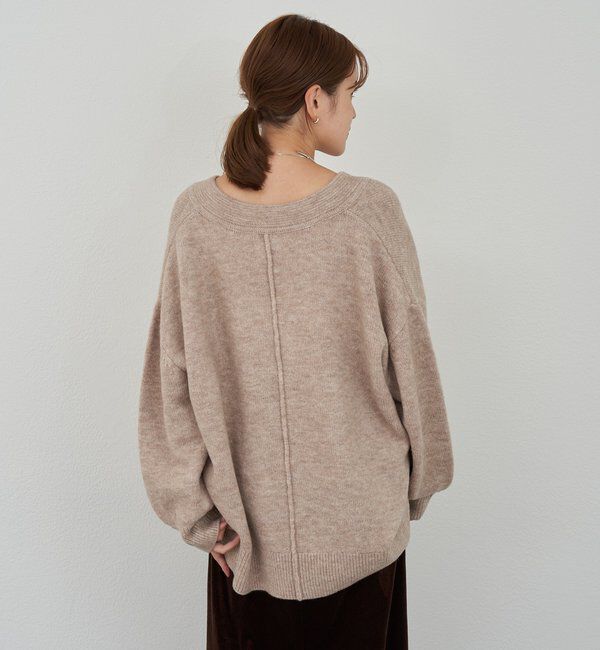  「【@kanako_ikiコラボカラー】【全骨格キレイ見え】ウェーブネックニット」|ニット・セーター|