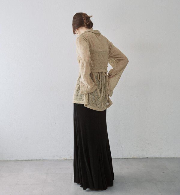  「【再入荷】シアーリブフレアースカート」|スカート|