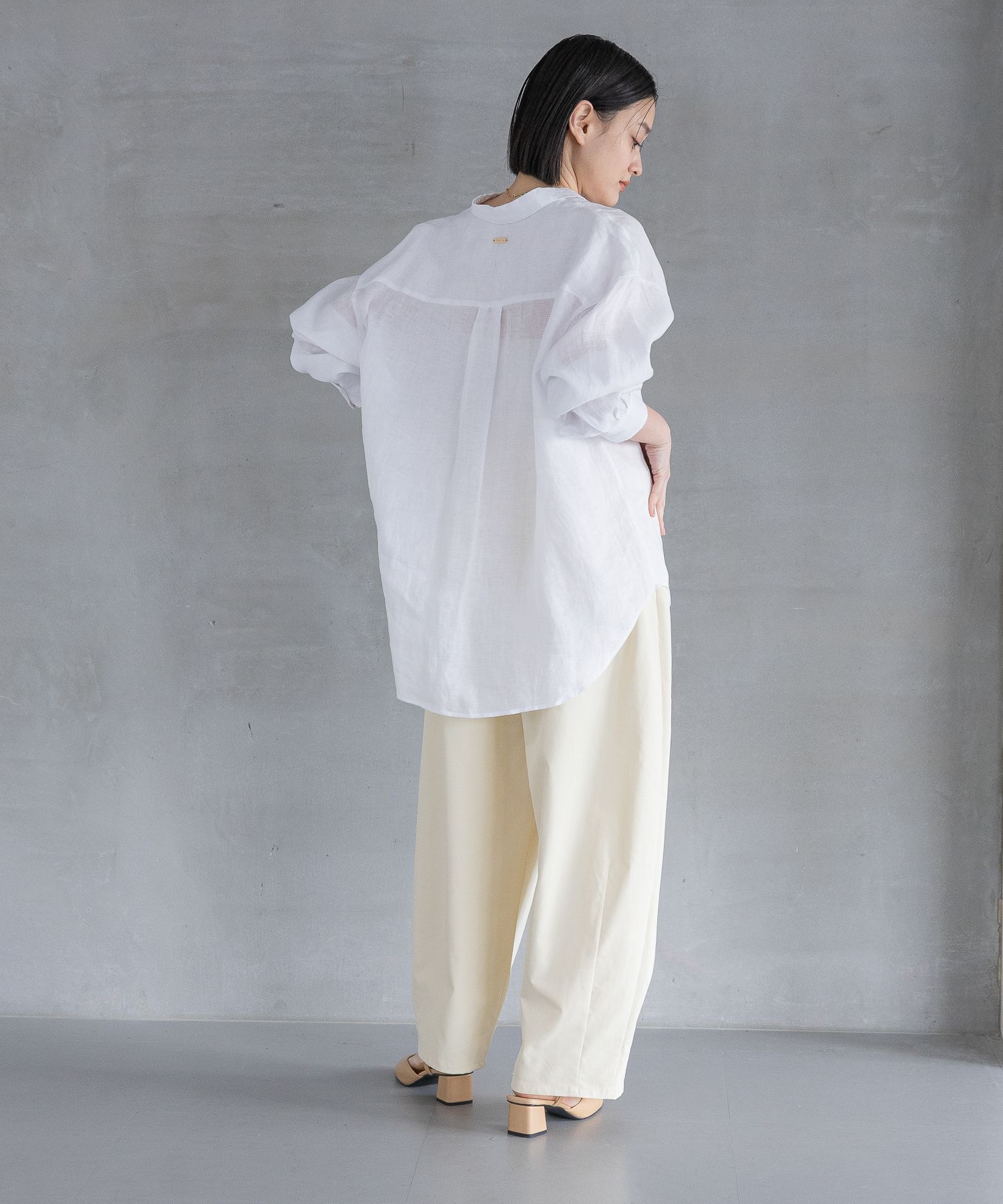 A part by 「ルランゼフィールリネンシャツ」|シャツ・ブラウス|