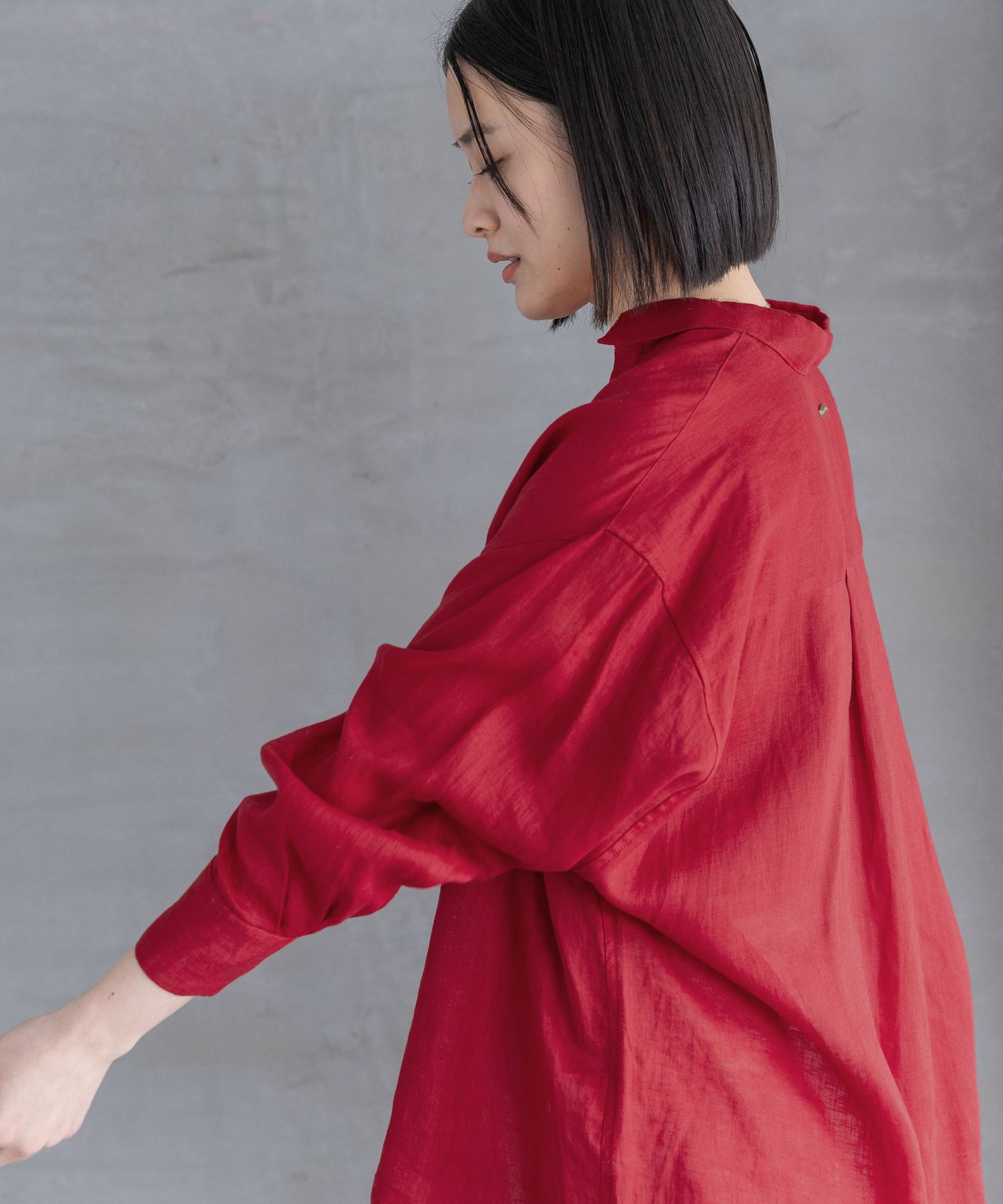 A part by 「ルランゼフィールリネンシャツ」|シャツ・ブラウス|