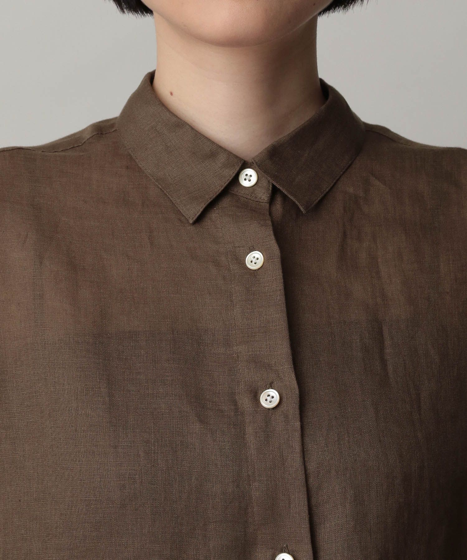 A part by 「ルランゼフィールリネンシャツ」|シャツ・ブラウス|