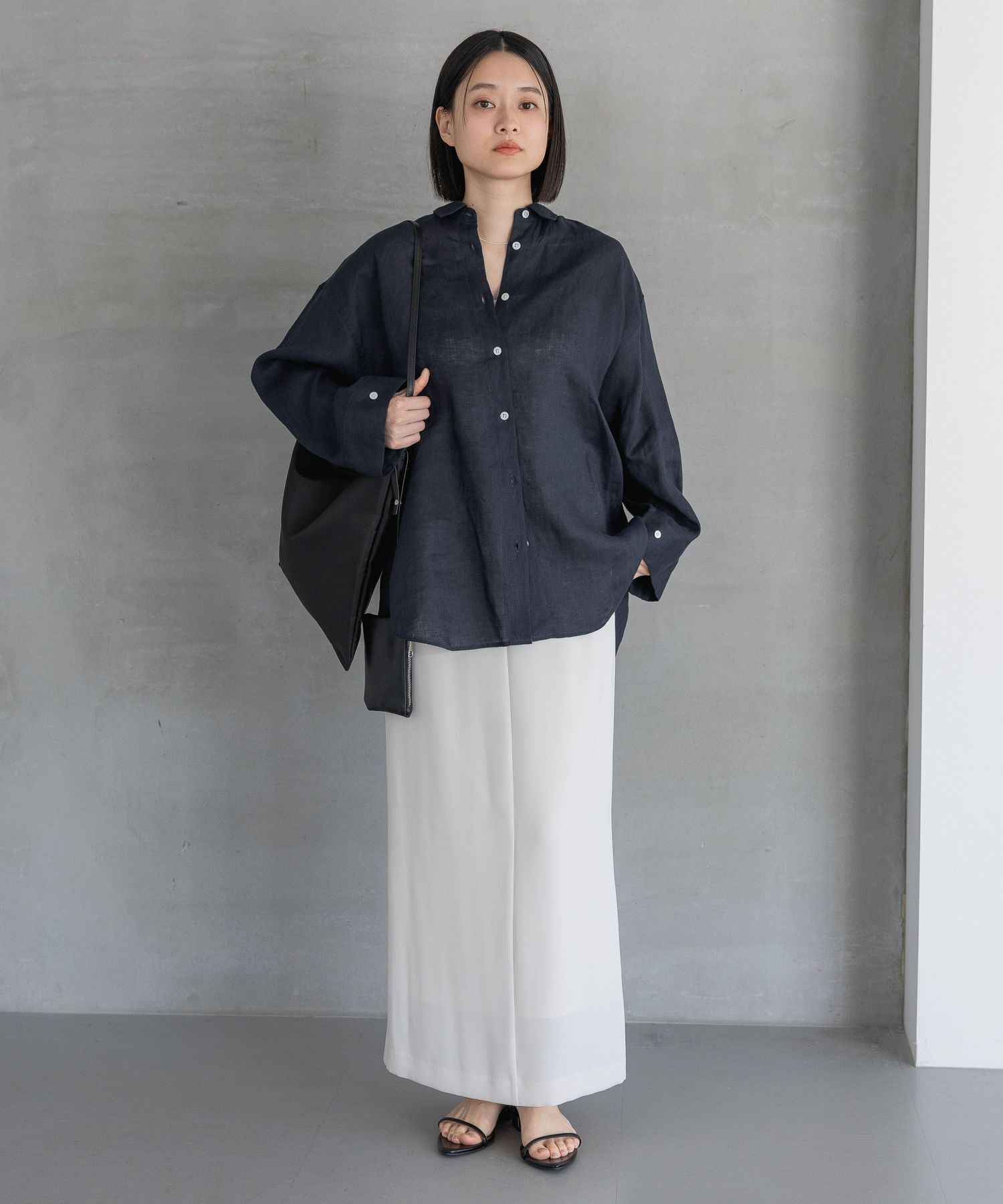 A part by 「ルランゼフィールリネンシャツ」|シャツ・ブラウス|