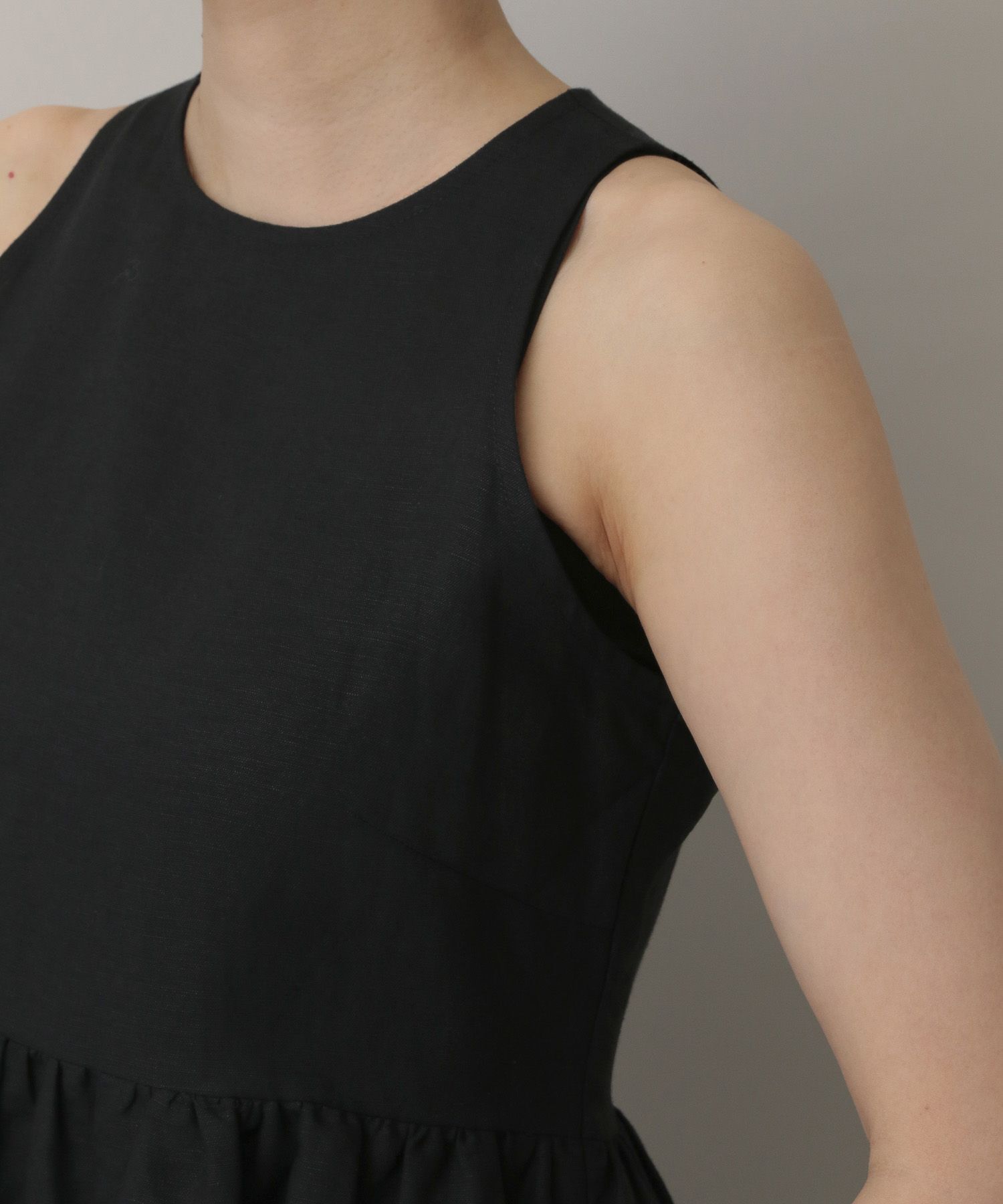 A part by 「レーヨンリネンノースリーブチュニック」|シャツ・ブラウス|