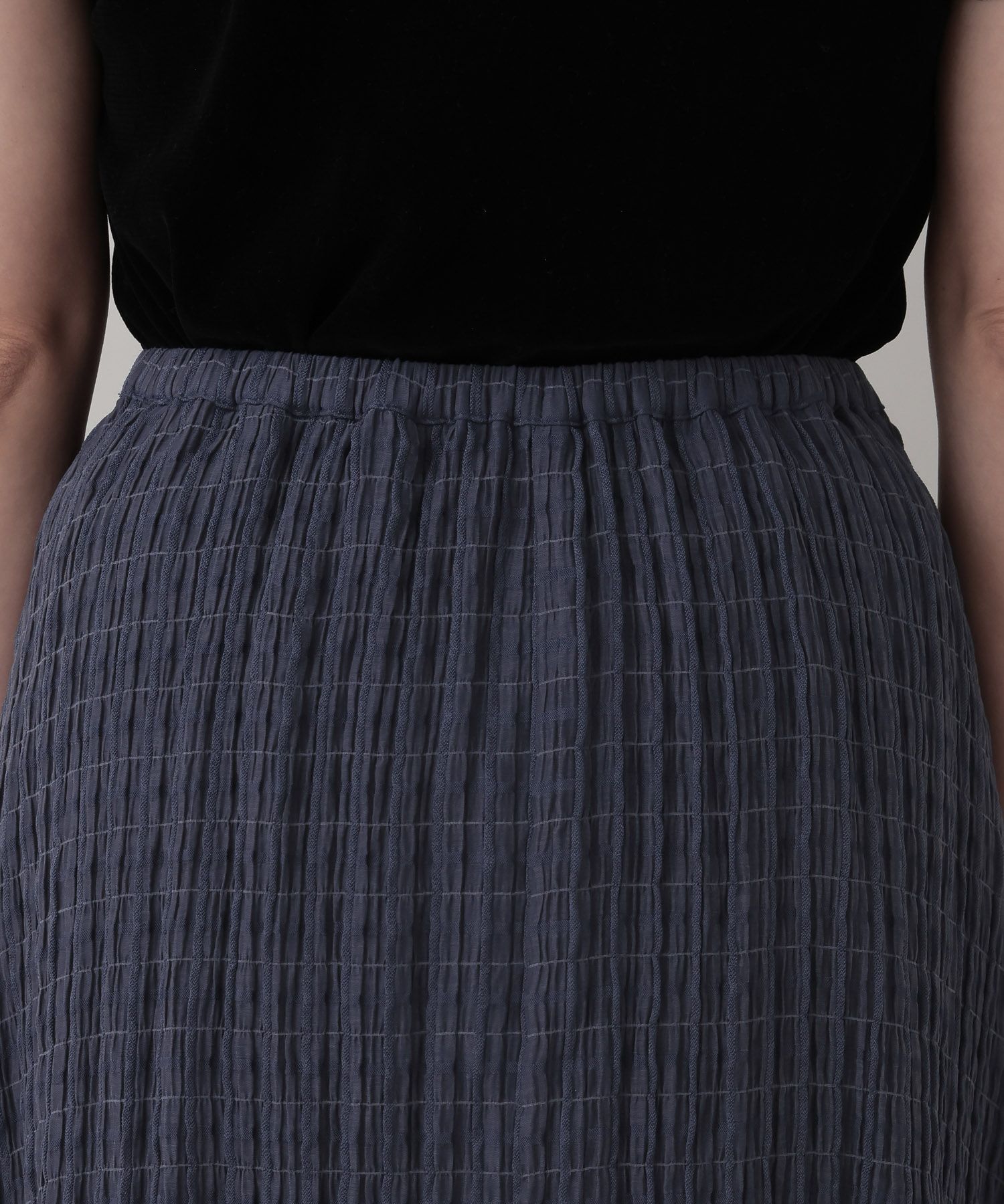 A part by 「【Sサイズ展開】シアーチェックフレアースカート」|スカート|