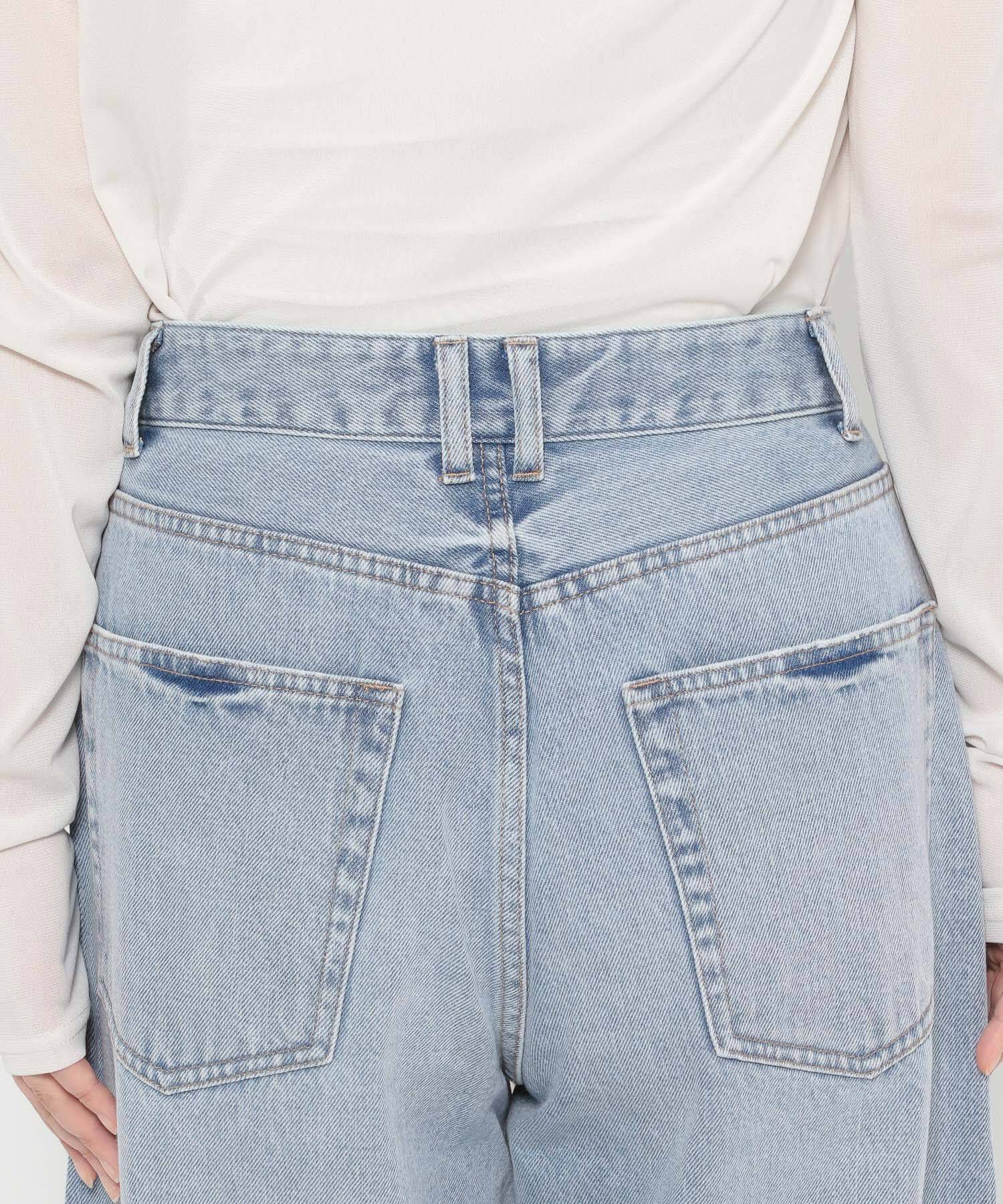 LOWRYS FARM「レースデニム」|デニム|