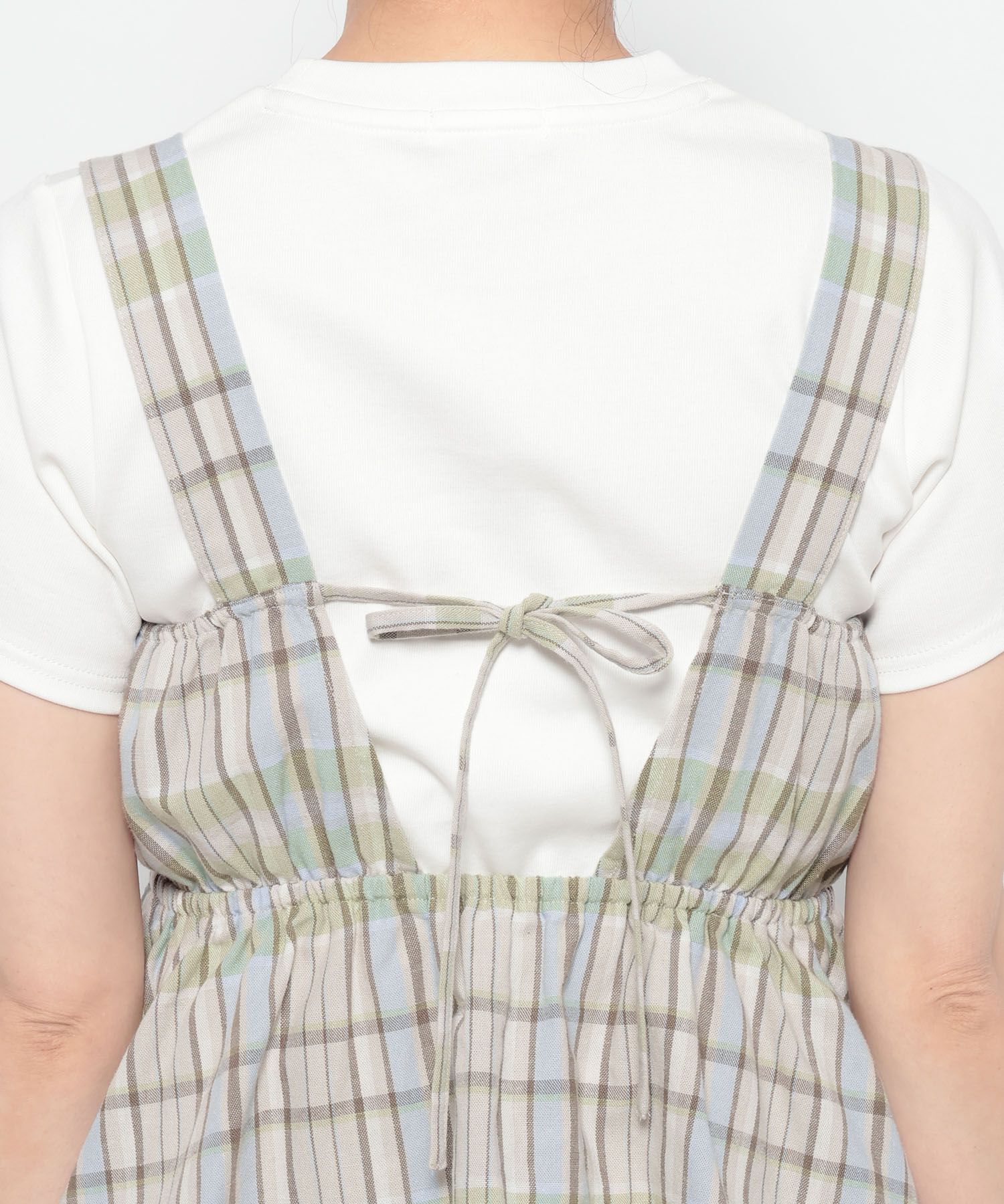 LOWRYS FARM「ソフリネンビスチェ」|タンクトップ|