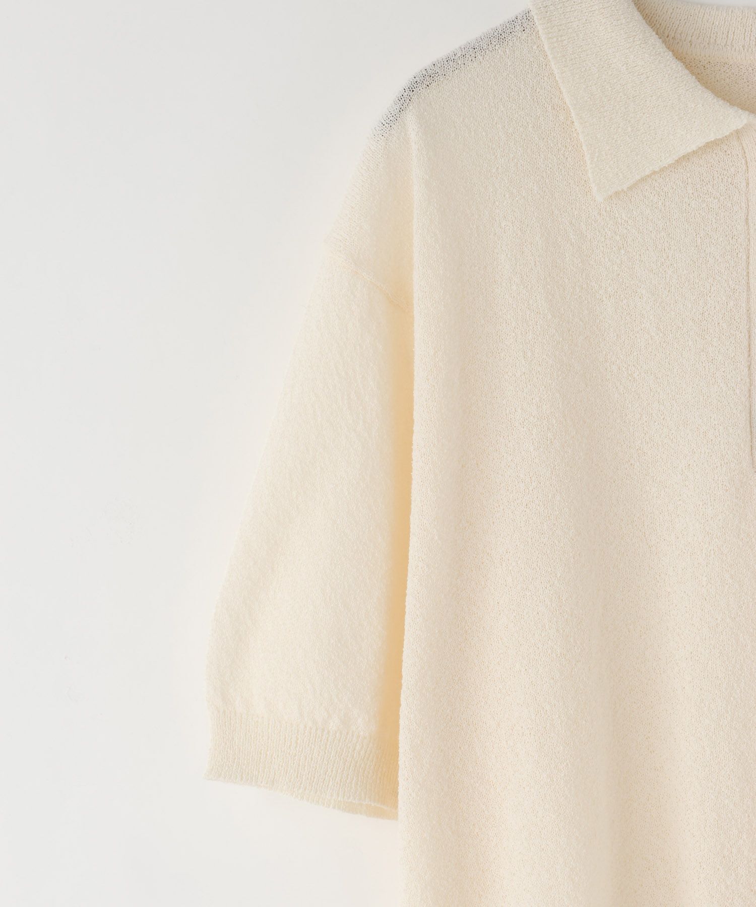 LOWRYS FARM「ブークレニットポロＳＳ」|ポロシャツ|