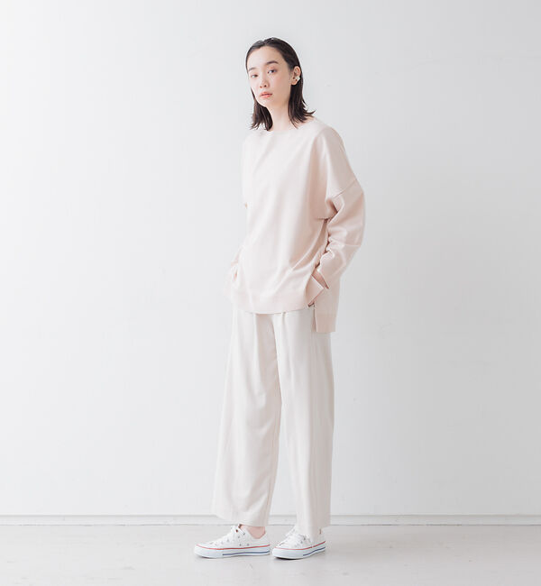 collex「ストレッチドロップショルダープルオーバー」|ニット・セーター|