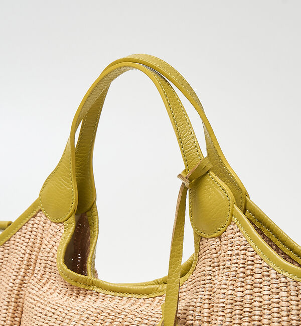 collex「【MARCO MASI】別注 レザーハンドル ラフィア 2WAYトートバッグ M」|トートバッグ|