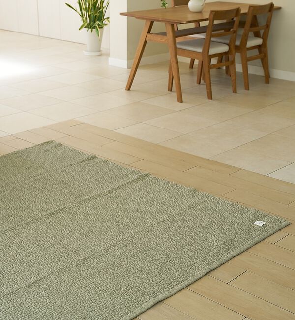 collex「イブル クラウド柄 オーガニックコットン キルティングマット スクエア 200&times;」|その他|