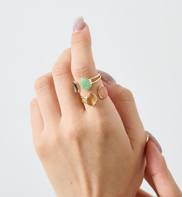 collex「【Elodie Pavie】Twin Bague Double」|リング|