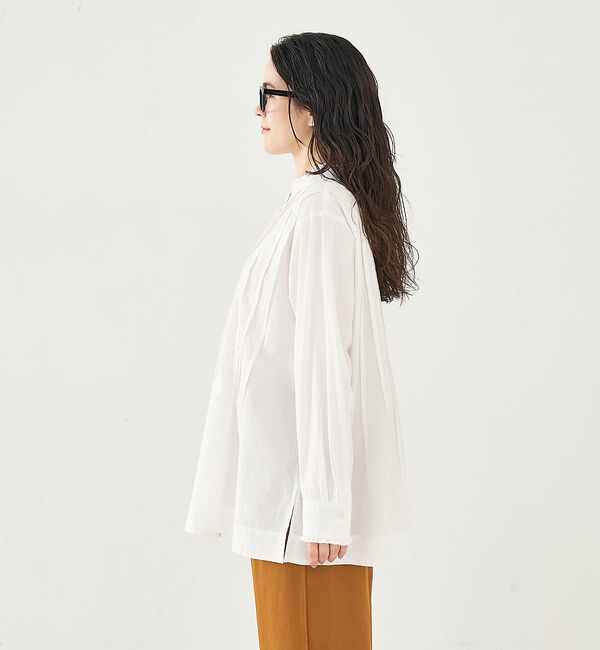 collex「タックフリルブラウス」|シャツ・ブラウス|