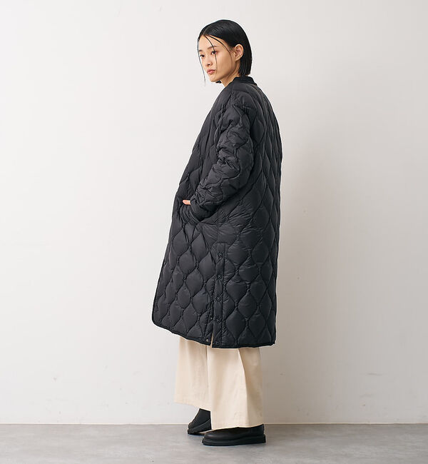 collex「【TAION】 オーバーサイズ ダウン ロングジャケット」|ダウン|