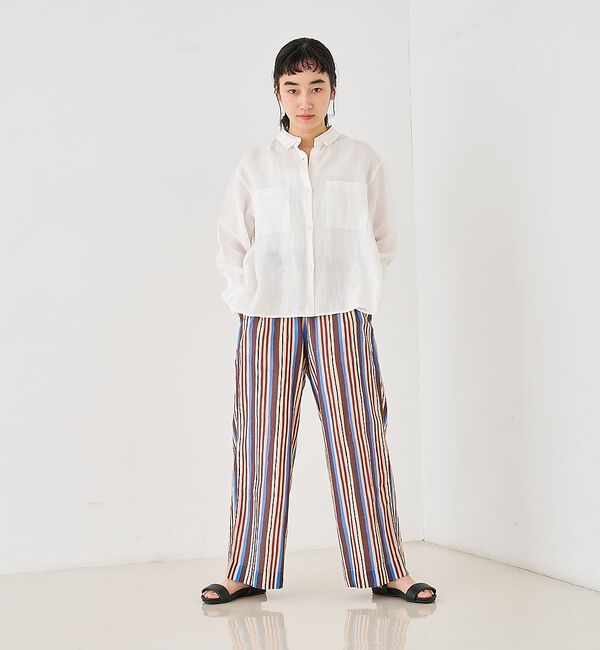 collex「ダブルカラー リネンシャツ」|シャツ・ブラウス|