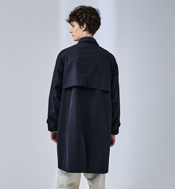 ABAHOUSE「【玉虫ツイル】ステンカラーコート / スプリングコート」|ステンカラーコート|