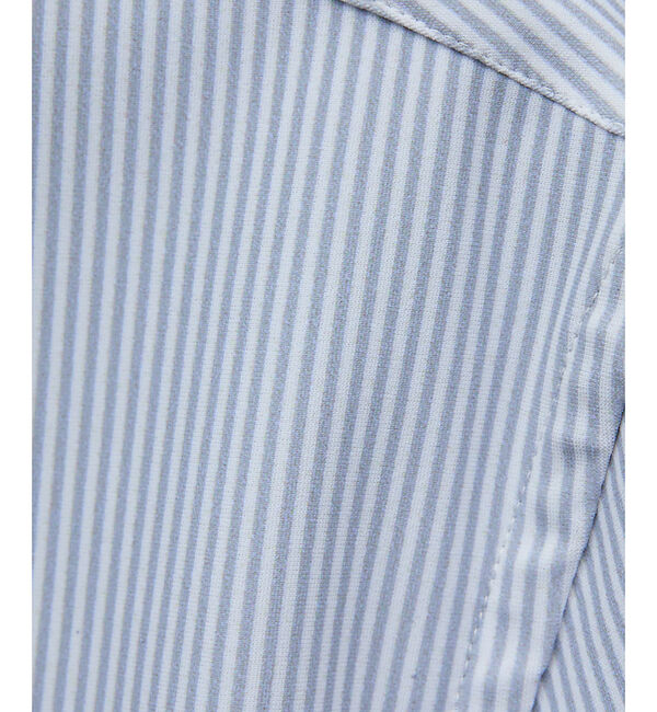 ABAHOUSE「【FLEX SHIRTS / Dry Moment使用】ナロウストライプ シャツ」|シャツ・ブラウス|